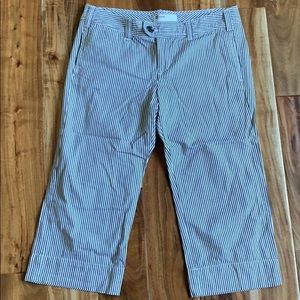 Gap Striped Capris